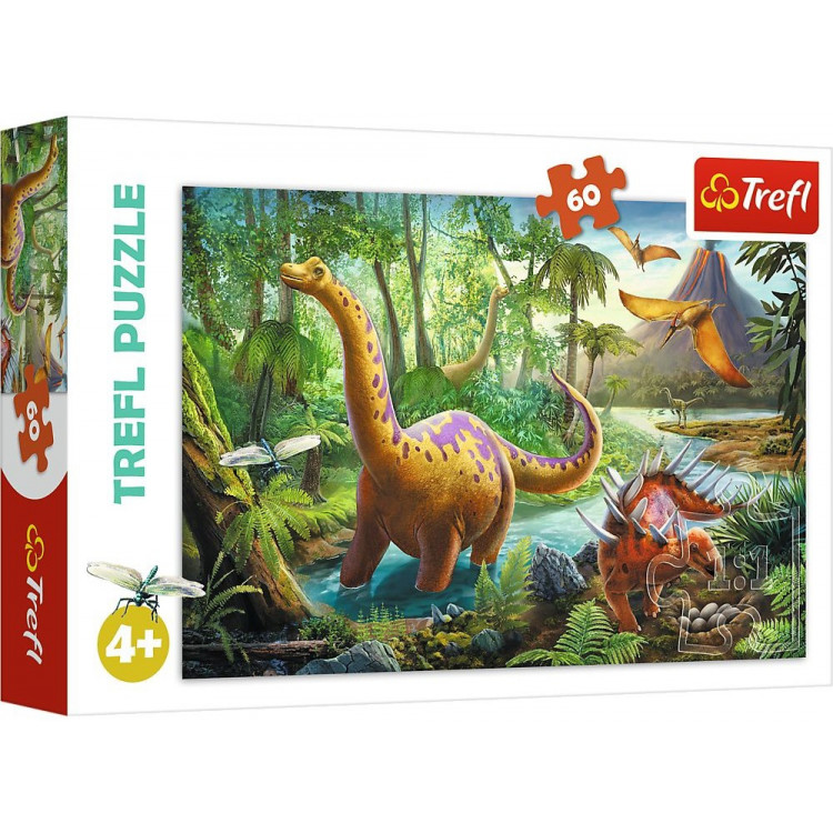 Puzzle Dinosaury - 60 dielikov Puzzle Dinosaury - 60 dielikov